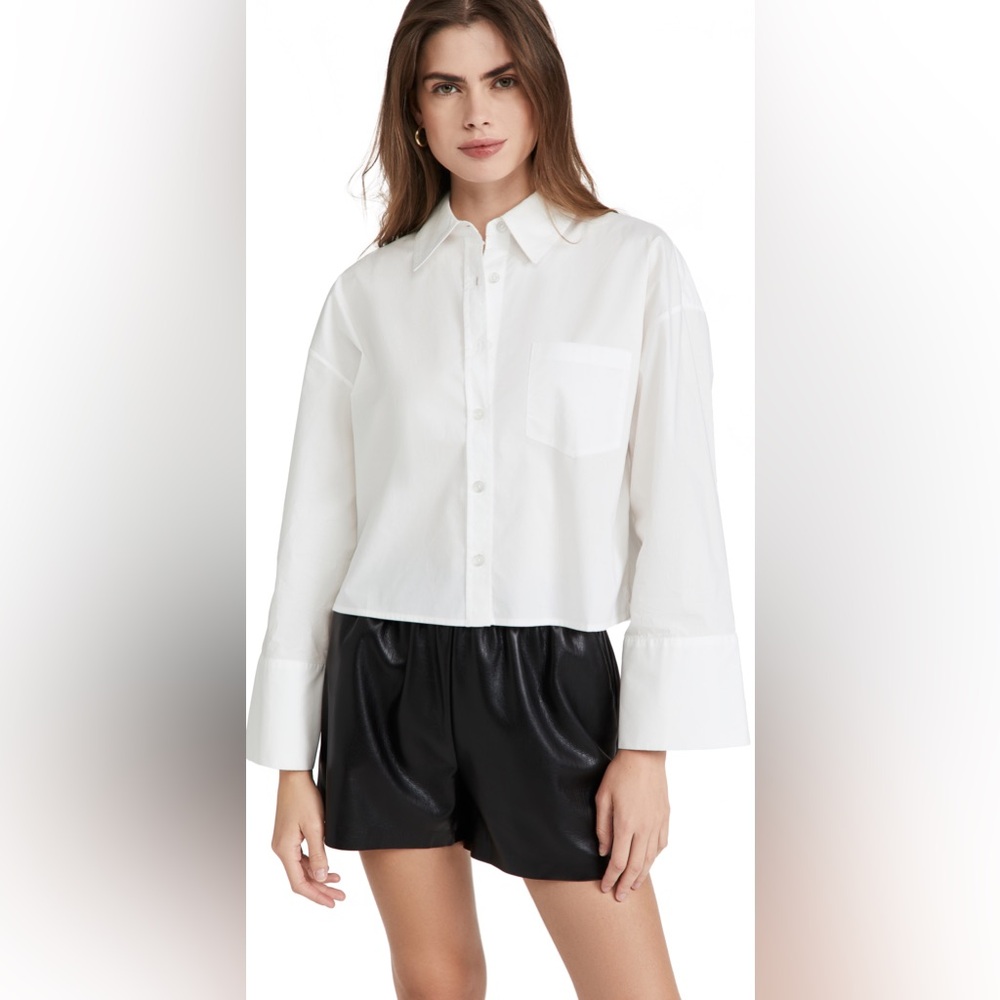 Anine Bing Mabel Flared Sleeve Top